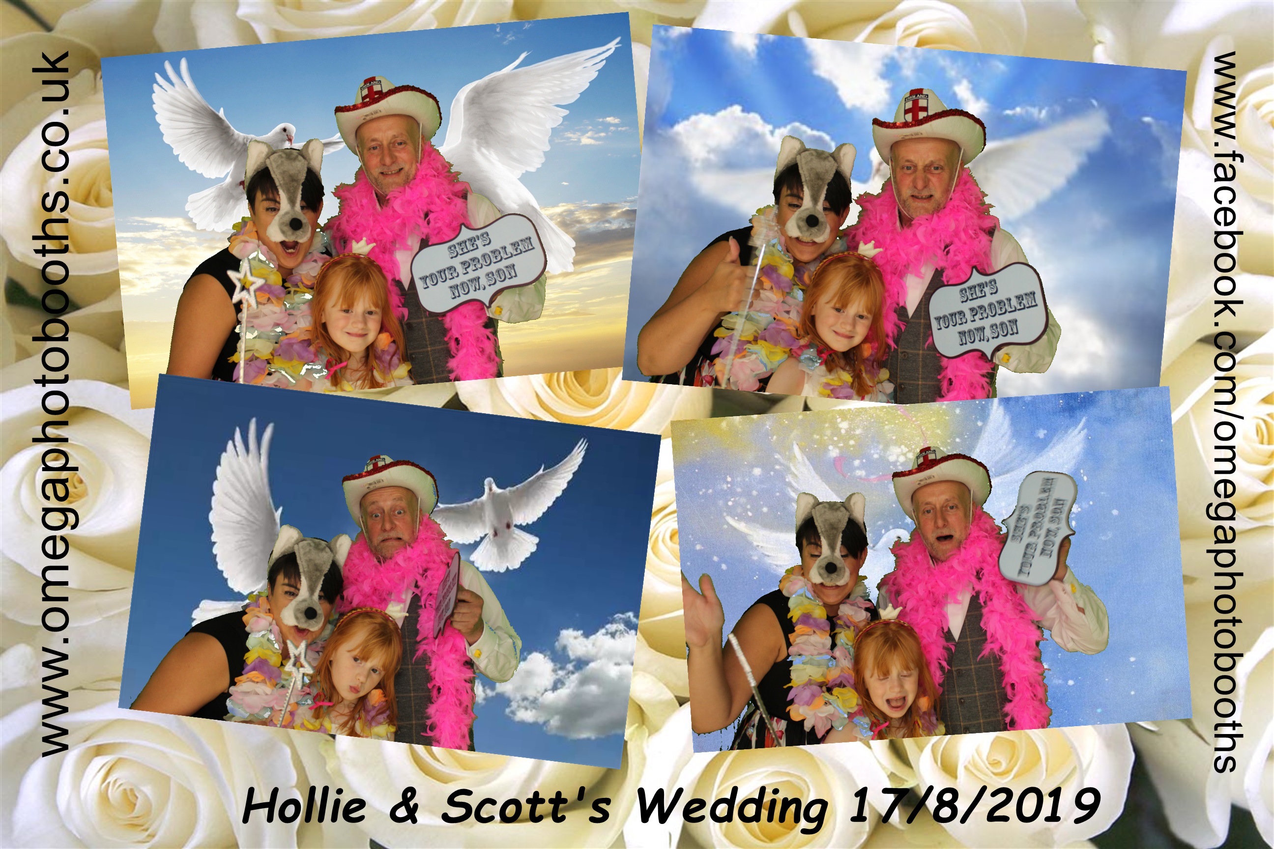 Hollie & Scott's Wedding | View more photos from the event at gallery.omegaphotobooths.co.uk/u/Omega-Photobooths/Hollie-Scotts-Wedding